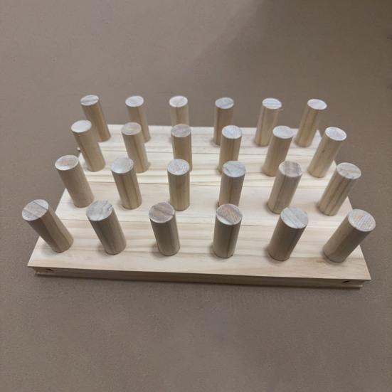 Пряжа крупной вязки Одеяло Ткацкий станок Деревянный Набор для вязания Регулируемый DIY Ткацкий станок для пледа