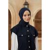 Crepe Hijab Navy Blue