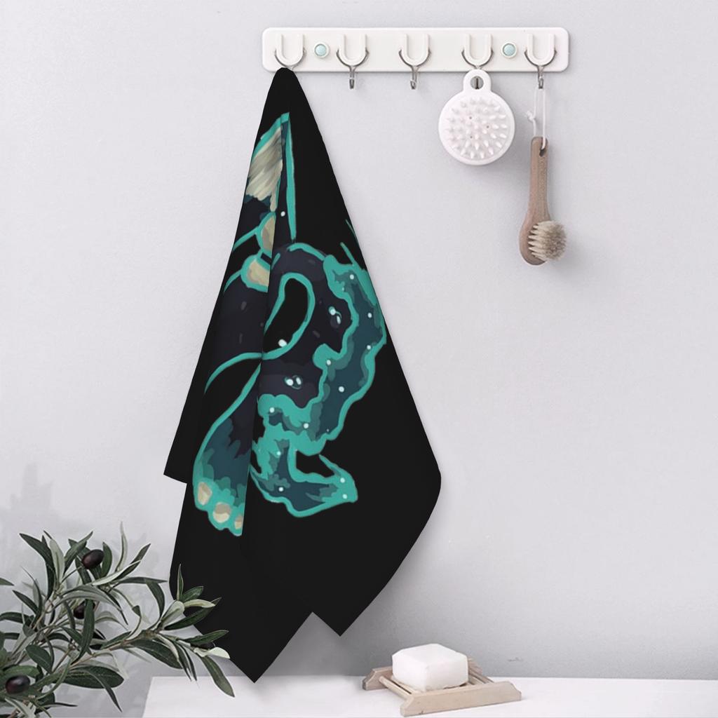cute warden Soft Face Towel Quick Dry Pool Bath Cotton Towels Absorbent