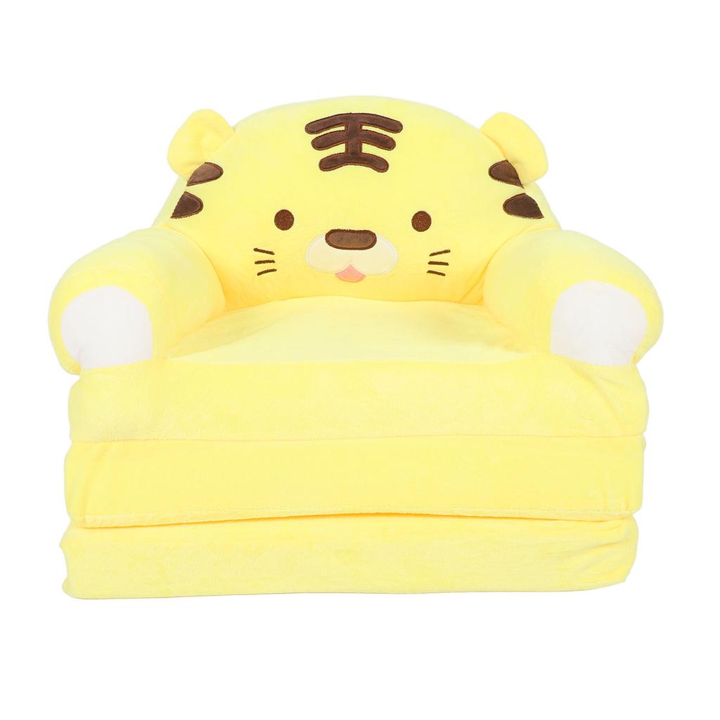 Детский складной диван-кресло с рисунком из мультфильма, милый плюшевый мягкий раскладной детский диван для чтения детей, тип C