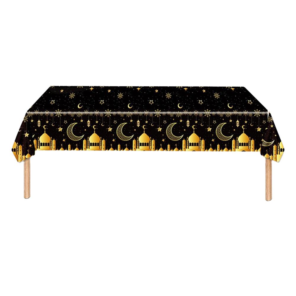 Скатерти Ид Мубарак Рамадан Украшение 2025 Для Дома Подарки Рамадан Декор Посуда Исламская S S8N7