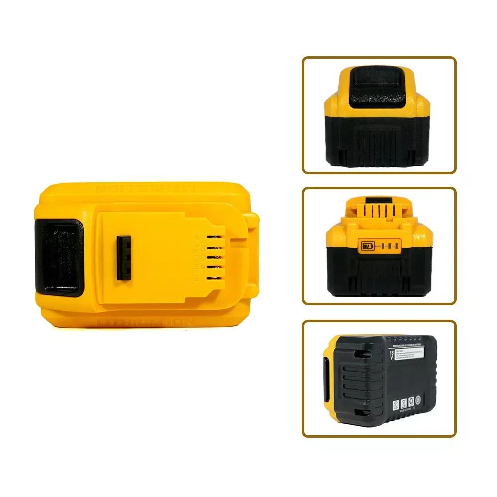20 В 12 Ач 10 Ач DCB203 литиевая батарея для замены DeWalt 18 В 20 В 21 В olt Max DCB112 DCB184 DCB200 DCB180DCB181DCB182 DCB201