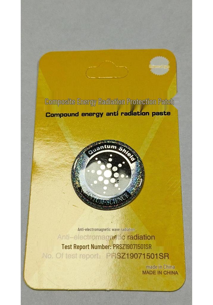 Energy Shield: Mobile Phone Radiation Protection Sticker (Negative Ion)