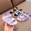 MAITA Sandals for Children's New Summer Cartoon Soft Sole Anti Slip Fashion Student Beach Sandals