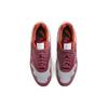 Patta X Nike Air Max 1 Rush Maroon Unisex Sneakers Red Metallic-Silver DO9549-001