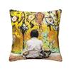 Custom Miwa Komatsu Japanese Printmaker And Artist Pillow Case Home Decoration Modern Cushion Cover Square Pillowcase