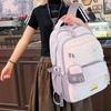 Высококачественный, свежий и милый рюкзак, рюкзак с контрастной расцветкой для старшеклассников большой вместимости