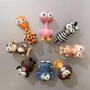 1pc Fridge Magnets Animal Ducks Monkeys Zebra Cute Fridge Magnet Cartoon Magnetic Fridge Sticker for Adults Kids Home Decoration