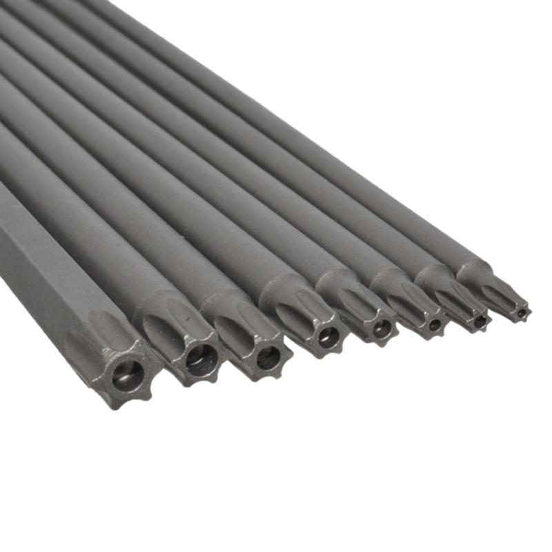 8Pcs 1/4" Hagonal Drill Screwdriver Bit Set 200mm 7.9" Bit Star Screw Magnetic Star Screw Driver Drill Bit