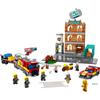 LEGO Городской пожарный учебный рождественский подарок Рождество 60321 игрушечный блок подарок пожарные мальчики девочки 7 лет и старше