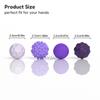 4PCS Silicone Magnetic Sensory Balls Trigger Point Fascia Yoga Ball Muscle Acupoint Roller Foot Hand Relief Stress Sensory Toy