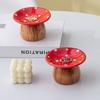 Mushroom Shape Mushroom Storage Tray Detachable Jewelry Organizer Cute Ceramic Key Catchall  Phone