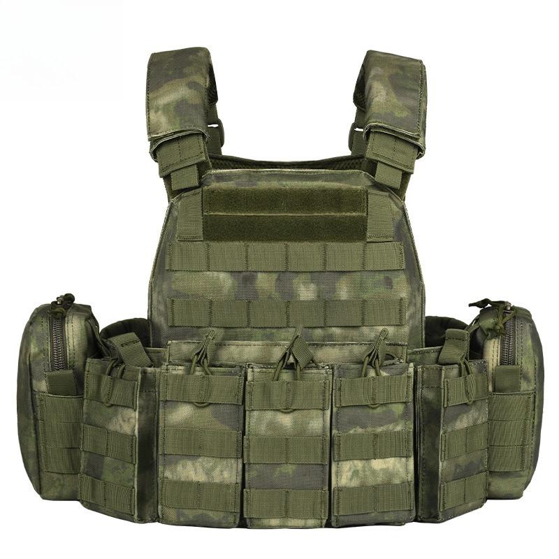 Quick Release Breathable Tactical Vest Multifunctional Camouflage Outdoor Training Vest Amphibious Outdoor CS Tactical Vest