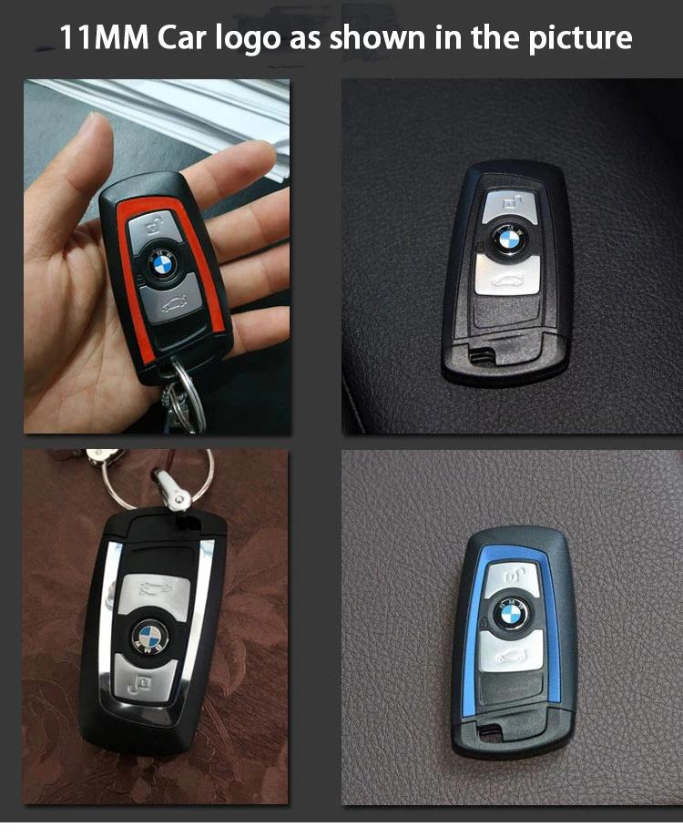 BMW Логотип Брелок для ключа автомобиля Эмблема Значок Наклейка из износостойкого материала и высокотемпературной запекаемой краски