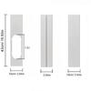 Portable Air Conditioner Window Vent Kit Adjustable Exhaust Hose Adapter Plate for Sliding Windows AC Accessories Home Decor