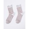 Носки DaiSo Women S Line Mid Thigh SockS Ivory
