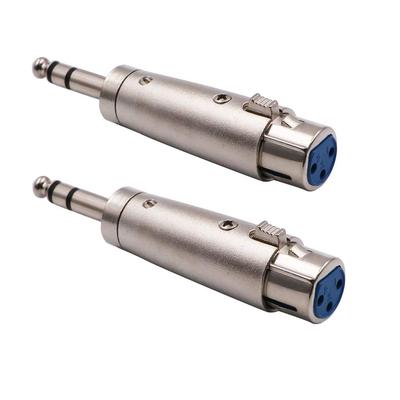 WYMECT Адаптер 1/4" TRS на XLR Female 2 шт. WX-TRX1