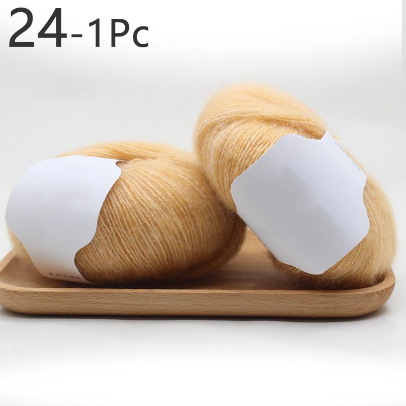 1 шт., 30 г, нить для вязания крючком из мохера для свитера, шарфа, пряжа для вязания, мягкая многоцветная пряжа для рукоделия «сделай сам»