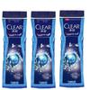 Гель для душа Clear Men Icy Cool Balance с контролем жирности, 3 x 200 г