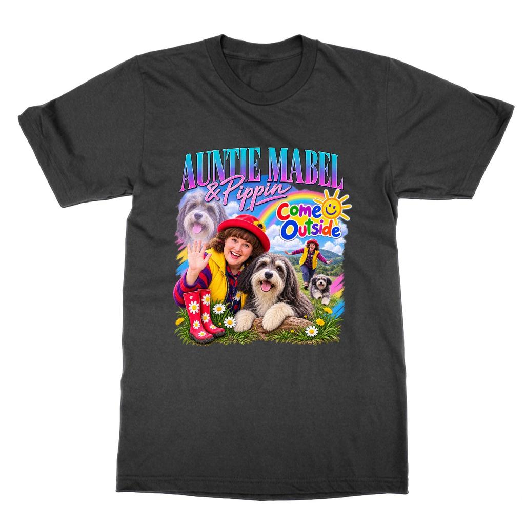 Auntie Mabel And Pipin T-Shirt Top Funny British Comedy Tee