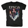 Футболка Epica Band The Solace System Хлопок Черный Все Размеры