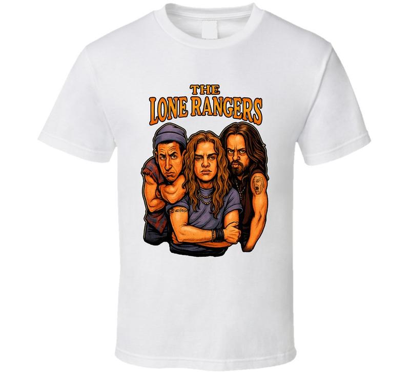 The Lone Rangers Airheads Fictional Band Caricature Fan Unisex T-Shirt