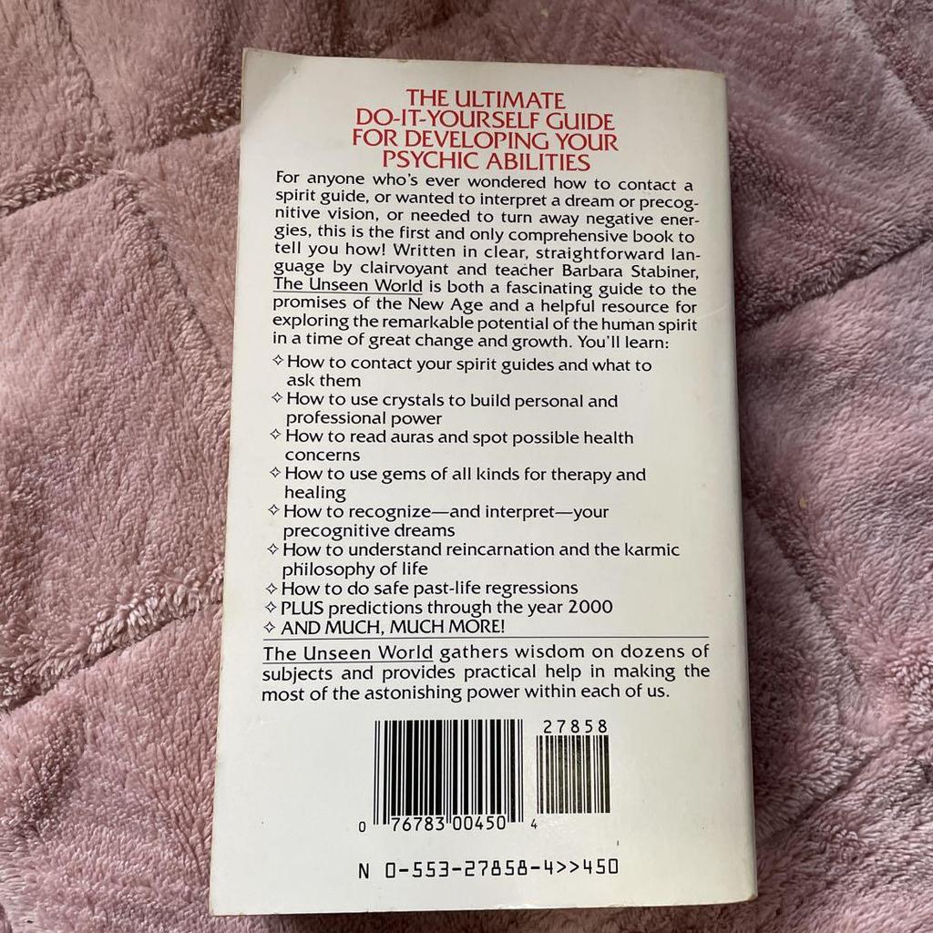 [Б/У] Невидимый мир Барбары Стабин