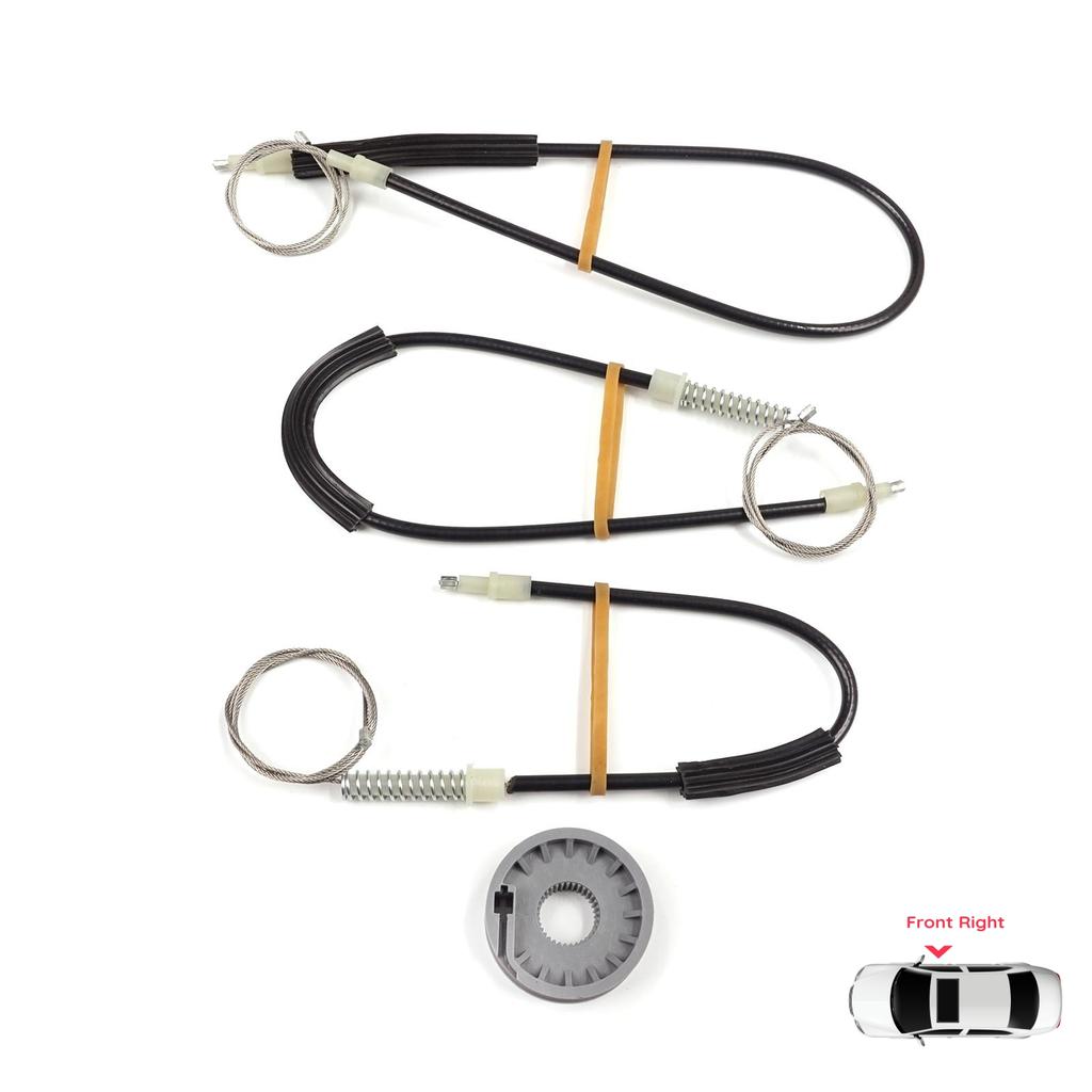 BWR5553 Комплект для ремонта стеклоподъемника правой двери для Mitsubishi Colt CZC Cabriolet RG 2006-2009 98031402