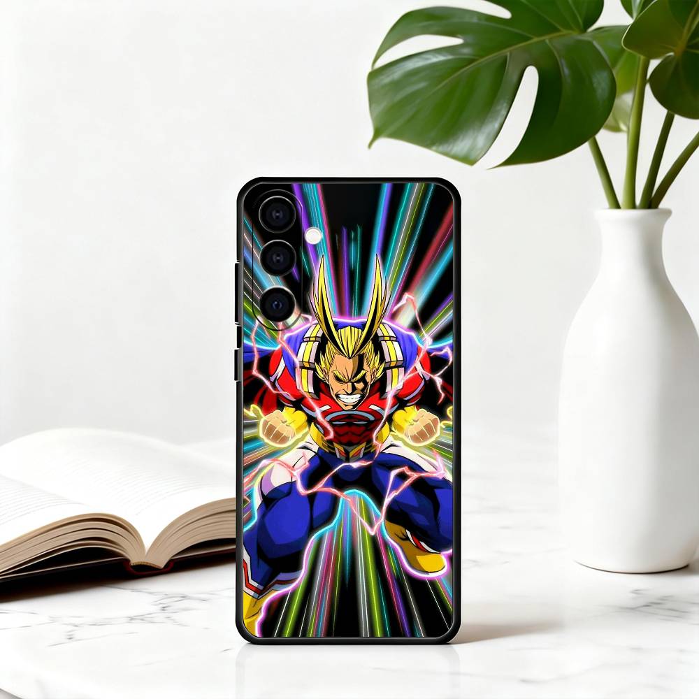 A-All M-Might T-Toshinori Y-Yagi-AMTY Phone Case For Samsung Galaxy A73,A72,A71,A70,A53,A52,A51,Others Soft Black Cover