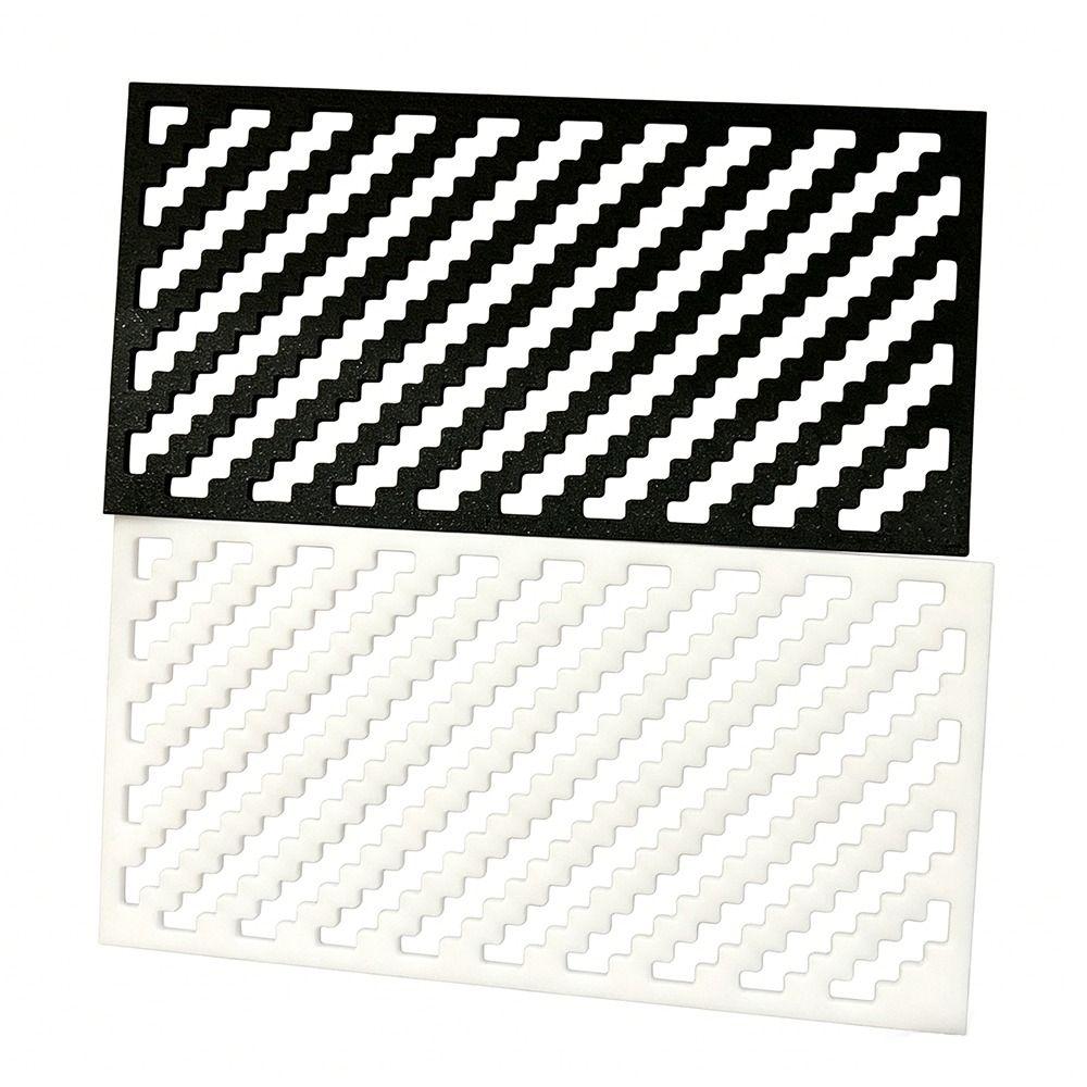 1/6Pcs Zigzag DIY Diamond Painting Ruler Diamond Painting Alignment Tools Canvas Alignment