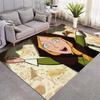 Wolfwalkers Cartoon Girl Owl Anti-slip Flannel Rug Fantasy Anime Floor Doormat Soft Carpet Bedroom Living Room Gift For Movie Fans