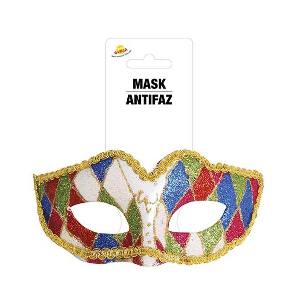 Fiestas Guirca Womens/Ladies Harlequin Eye Mask