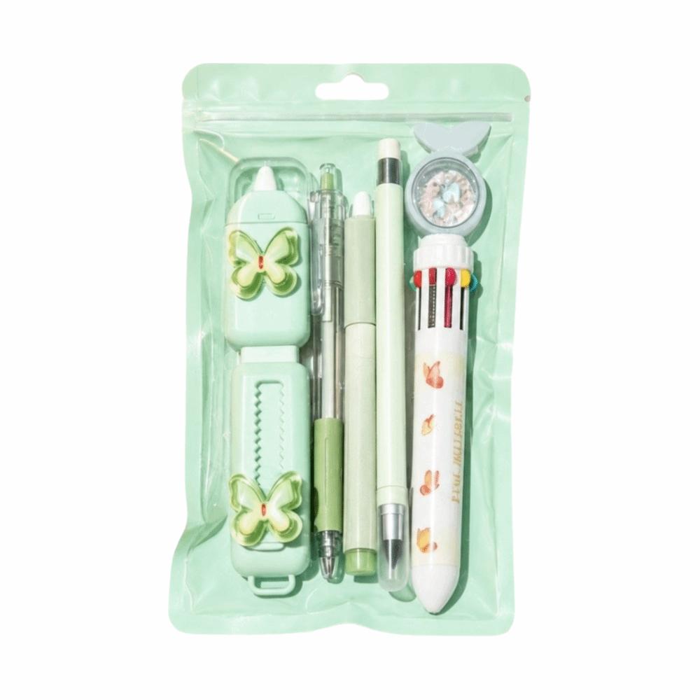 Butterfly Themed Stationery Kit Complete Stationery Ballpoint Pen Gel Pen  School Supplies