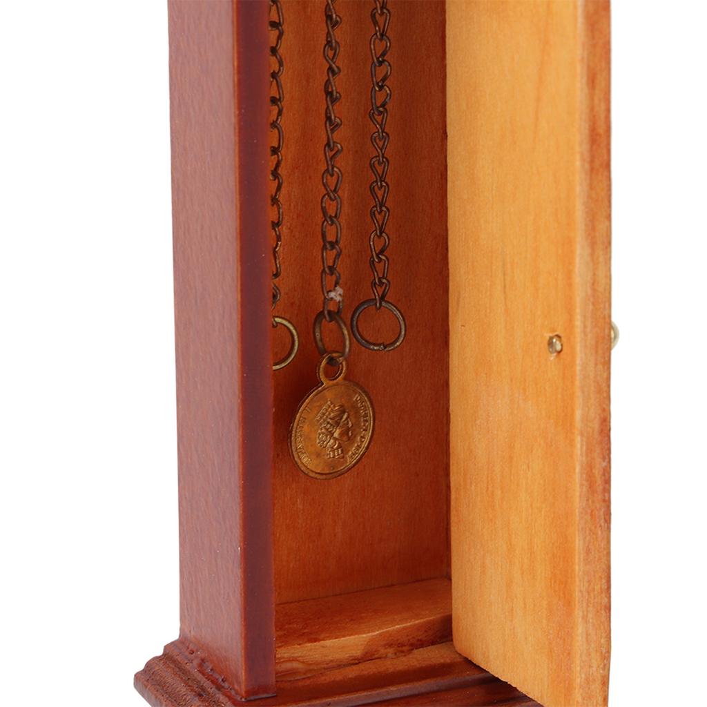 Винтажные напольные часы, мебель для гостиной, игрушка для 1:12 Миниатюрных аксессуаров для кукольного домика