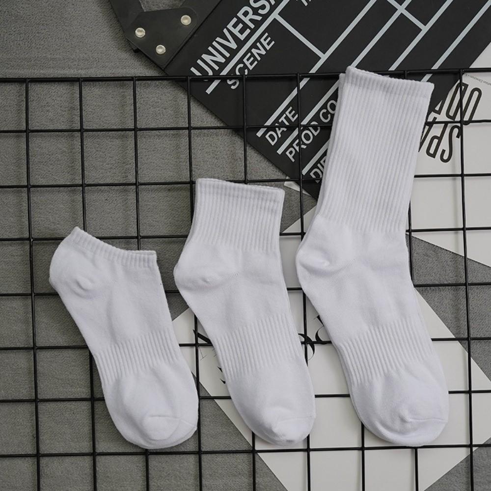 3 Pairs Breathable Sport Socks Soft Cotton Long Tube Socks New Runnig Socks  for Men Women