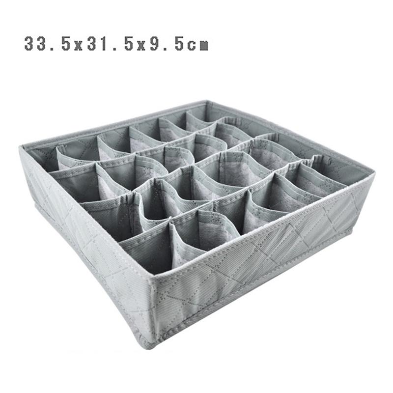 3Pcs Storage Drawer Organiser Storage Box Tidy Socks Bra Ties Draw Divider Underwear Box
