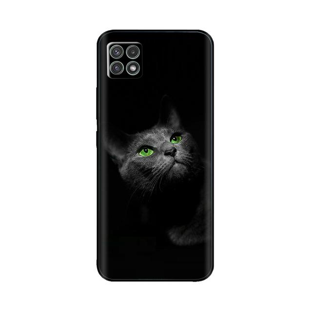 Чехол для Samsung A22, силиконовый мягкий чехол из ТПУ для телефона Samsung Galaxy A22 5g 4g Galaxya22 A 22, защитный бампер с цветочным принтом