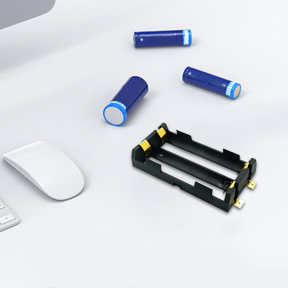 18650 SMT Battery Holder Battery Holder Clip Storage Case With Bronze Pins Rechargeable Battery Storage Box SMT 1X 2X 3X 4X