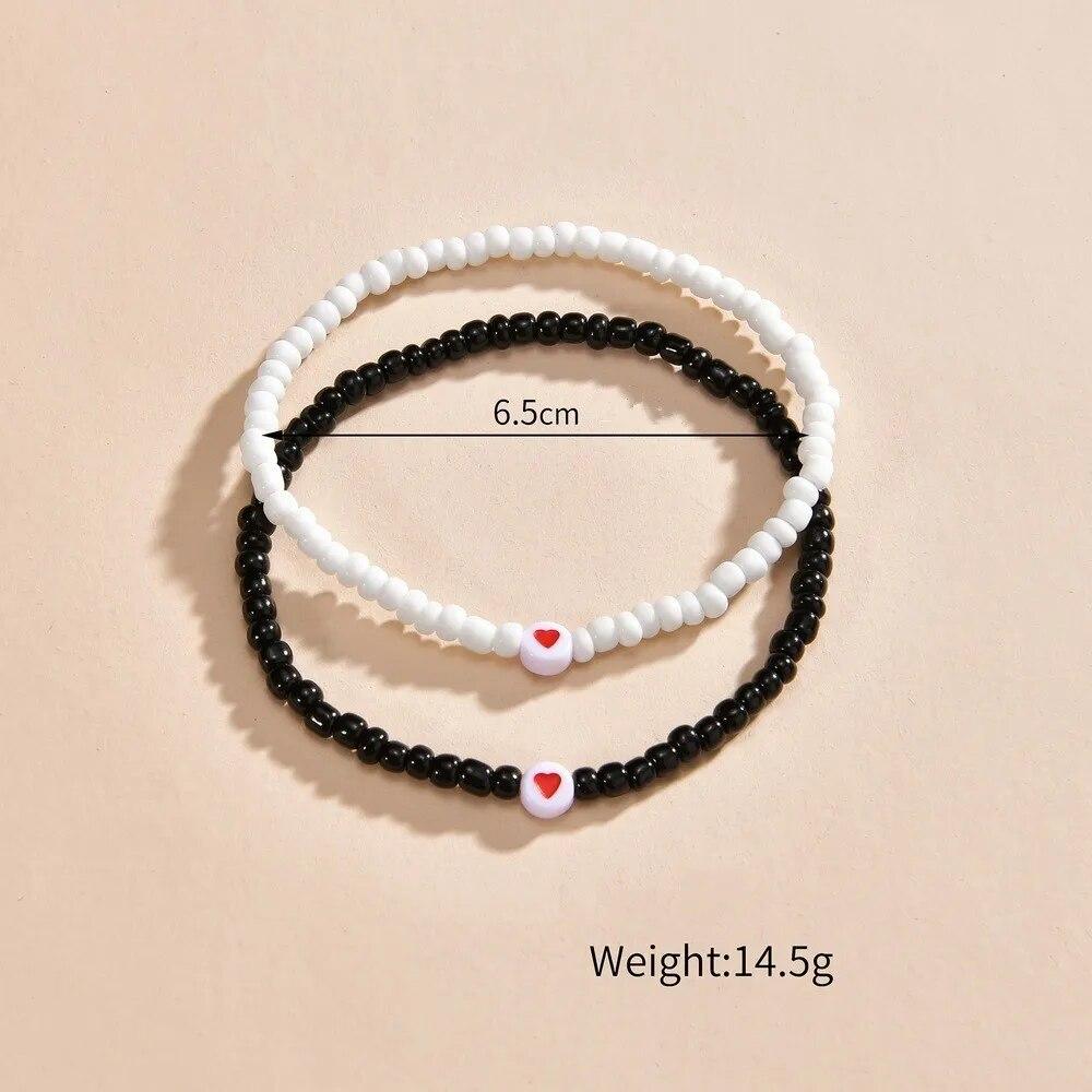 Модный браслет из нержавеющей стали с крестообразной плетеной пеньковой веревкой для пары, богемный простой регулируемый браслет, набор 2024, модные подарки, ювелирные изделия