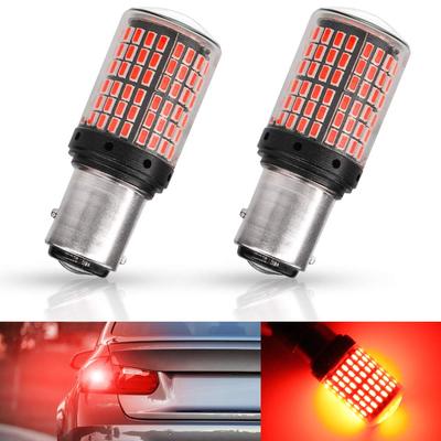 X-STYLE S25 Двухконтактные лампы, Красный светодиод, BAY15D, Разные углы расположения контактов, Ультраяркость, Светодиод 1157