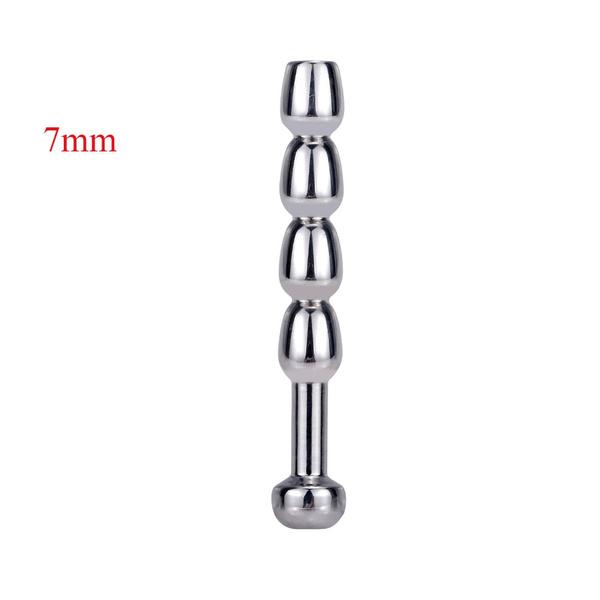 Набор уретральных зондов из хирургической нержавеющей стали с градуированными размерами для взрослых мужчин