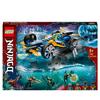 LEGO Ninjago Ninja Subspeeder 71752 Игрушечный ниндзя-транспортное средство для мальчиков от 8 лет и старше