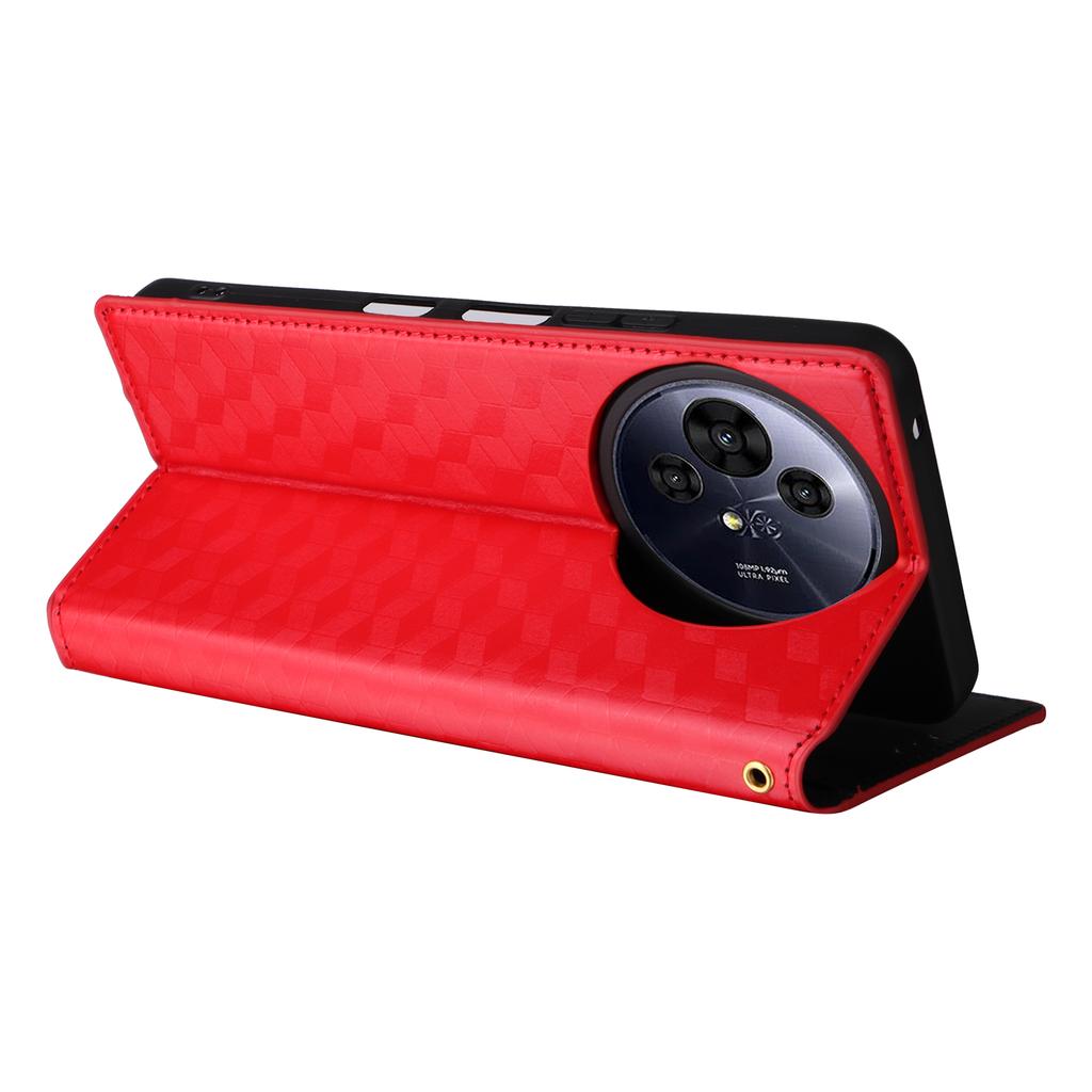 For TCL 50 Pro Nxtpaper 5G/50 Nxtpaper 5G/TCL P10/60 XE Wallet Case Rhombus Imprinted Leather Phone Cover