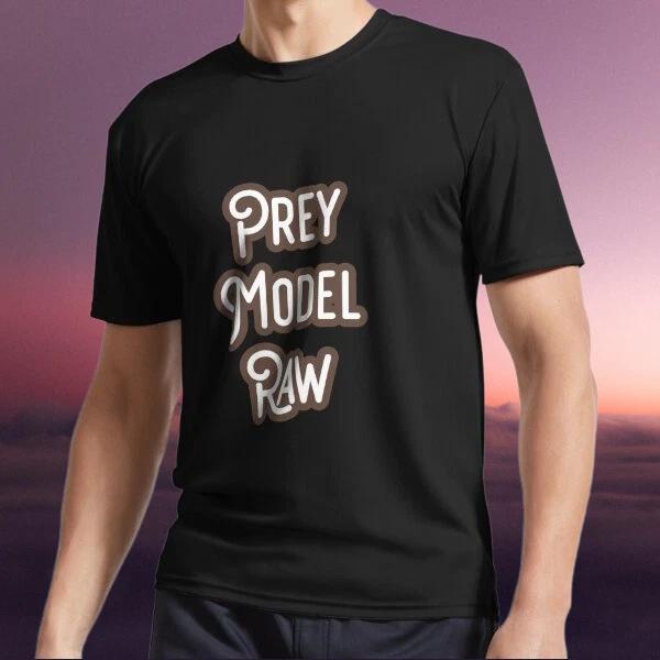 New Shirt Prey Model Raw - Active Logo T-Shirt Funny Size S to 5XL