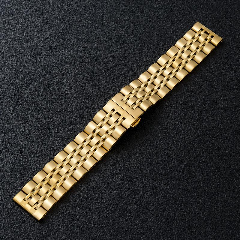 Ремешок из нержавеющей стали для Apple Watch Series 10 9 8 7 6 5 SE, браслет для iWatch 46 мм 42 мм 45 мм 49 мм, цельнометаллический ремешок