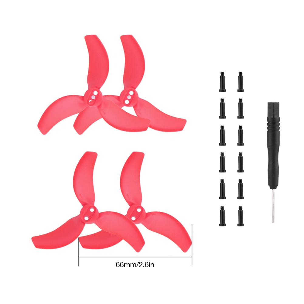 2/4 Pairs Propellers with Screw&Screwdriver Drone Propeller Blade Kit Drone Wing Blade for DJI Avata 2 Drone Accessories