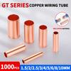 GT Copper Pipe Butt Joint Intermediate Terminal Copper Pipe Wire Connecting Pipe Straight Crimping Pipe Cold Crimping Terminal