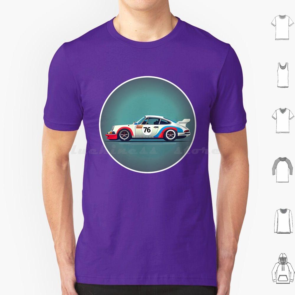 Classic Racing T Shirt Big Size 100 Cotton Car Cars Racing Race Automotive Classic Rwb Motorsport Germany