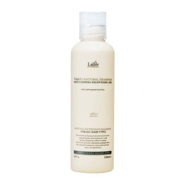 Органический шампунь с растительными экстрактами La'dor Triplex Natural Shampoo