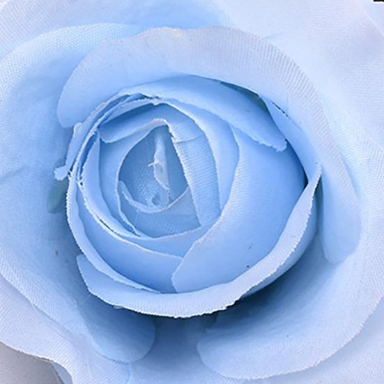 Искусственный цветок розы Реалистичная поддельная шелковая цветочная ветка Дом Офис Свадебная вечеринка Настольное украшение DIY Ваза Искусственный цветущий декор